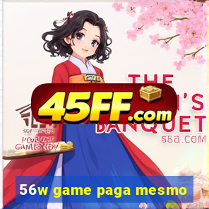 56w game paga mesmo